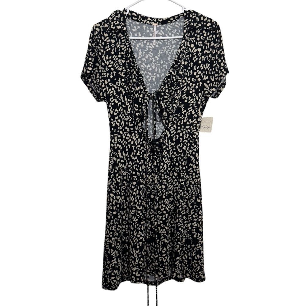 NWT Free People Patterned Marseille Cutout Midi Dress